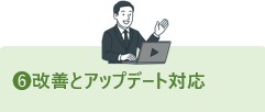 改善とアップデート対応